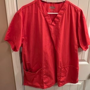 Dickies scrub top.